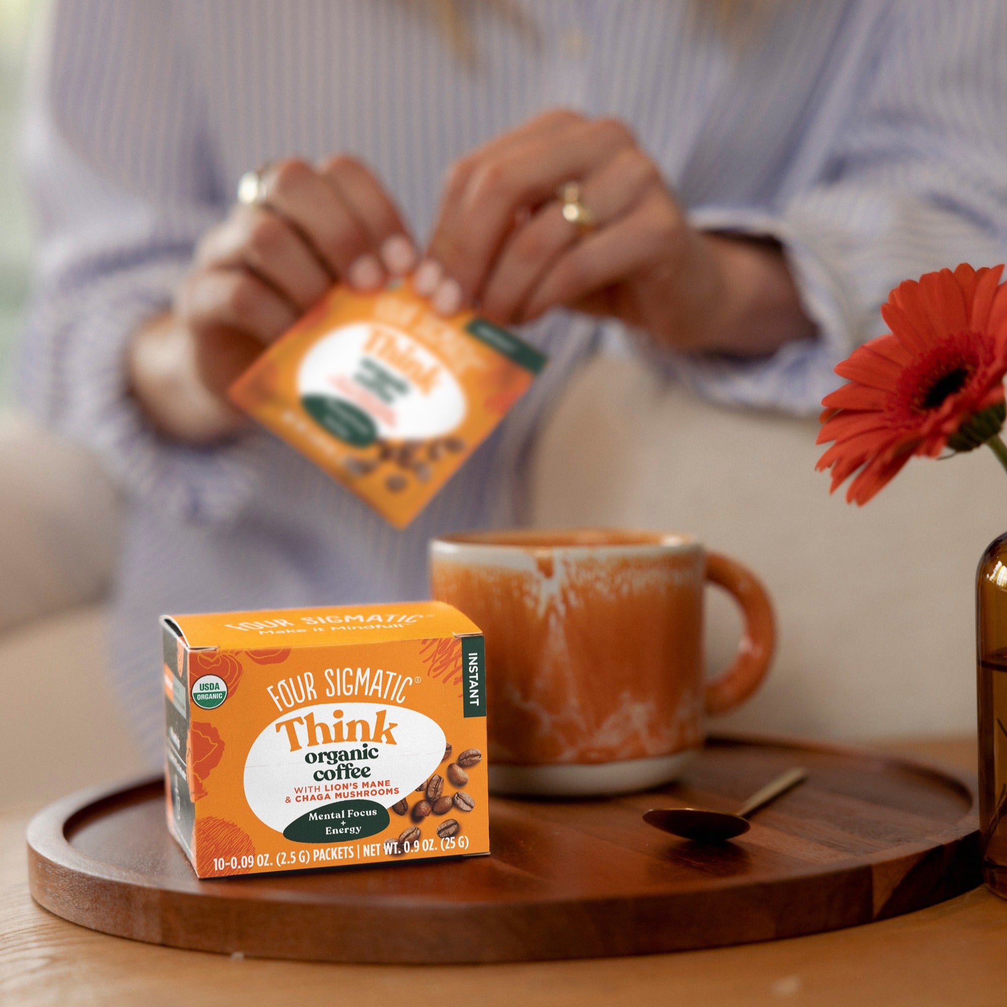 Focus Instant Coffee: Fast Focus Mushroom Blend