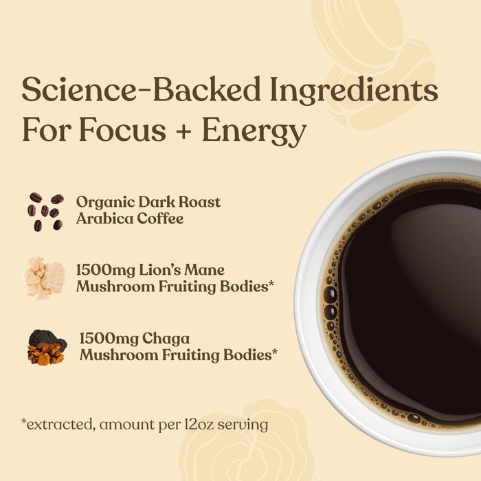 Focus Ground Coffee - Dark Roast
