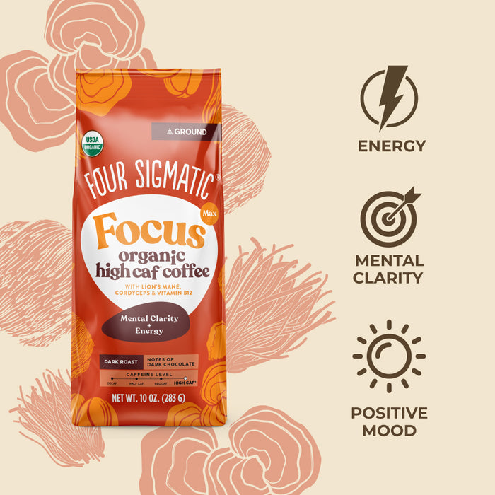 Focus Max High Caf Ground Coffee