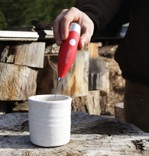 Make rich, creamy froth in seconds