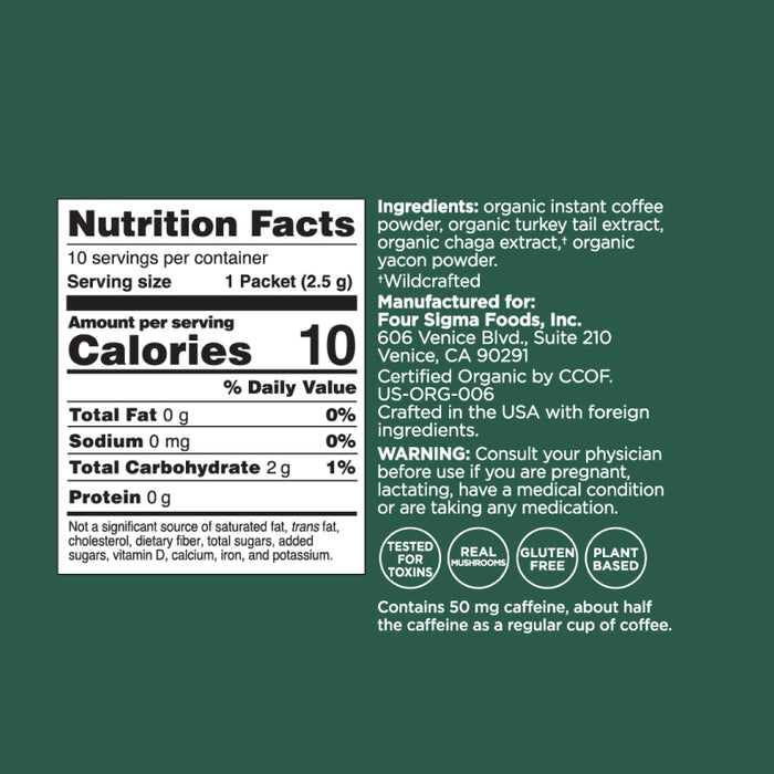 Gut Health Instant Coffee, Packets