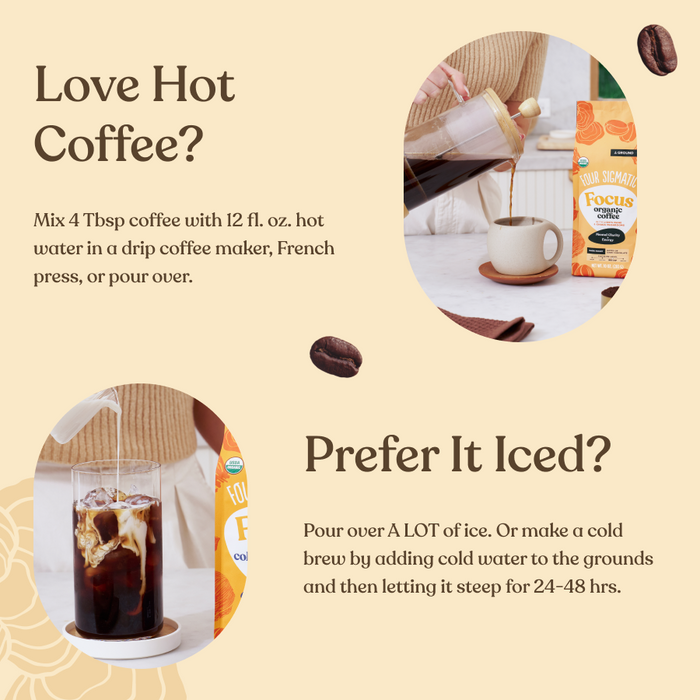 Focus Ground Coffee - Dark Roast