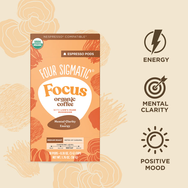 Focus Medium Roast Espresso Pods (10ct)