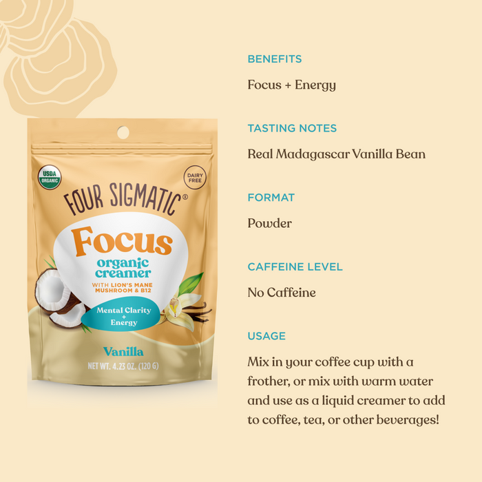Focus Creamer – Vanilla