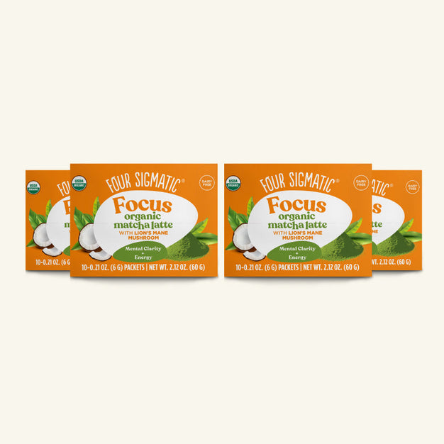 Focus Matcha Latte, Packets
