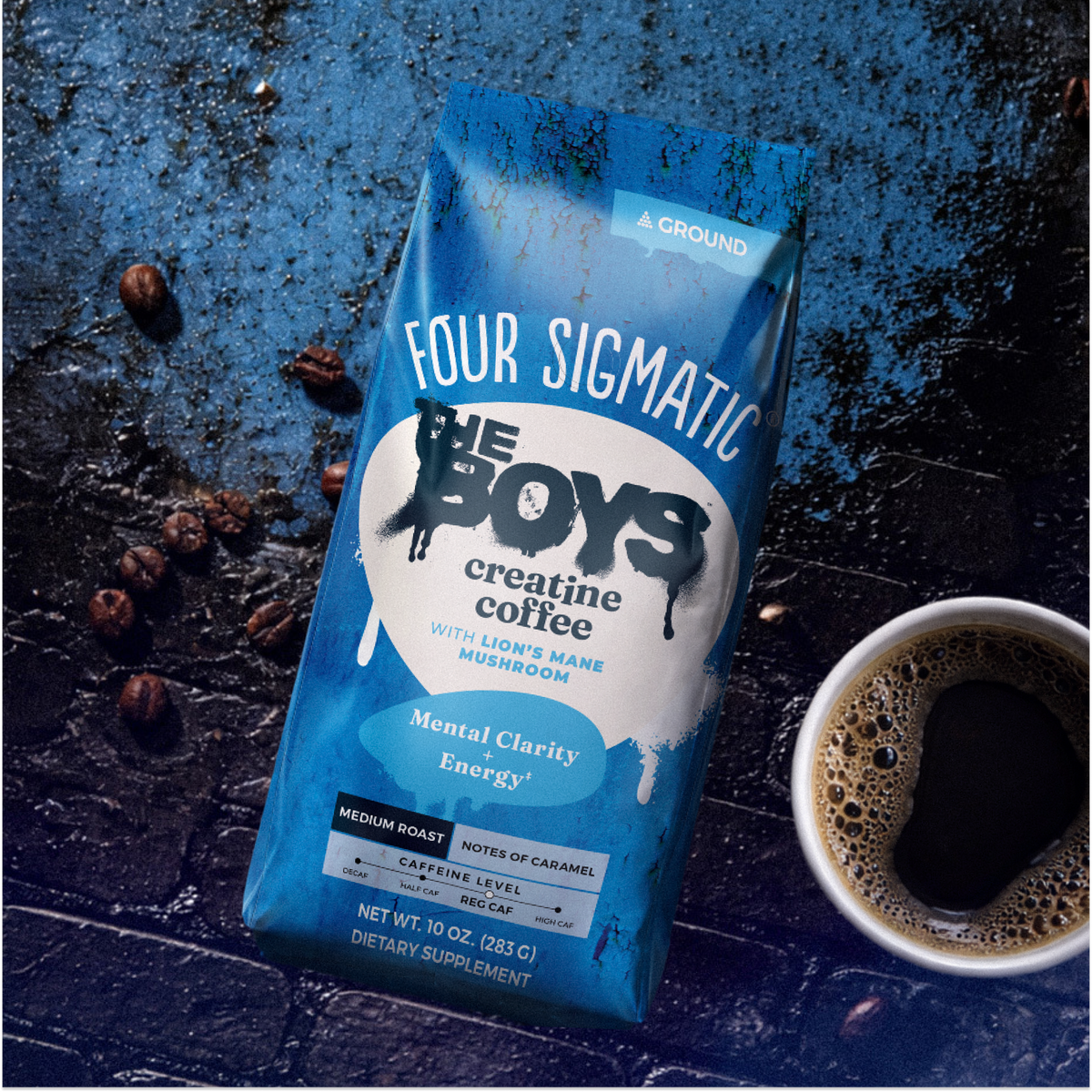 The Boys™ Creatine Coffee with Lion’s Mane