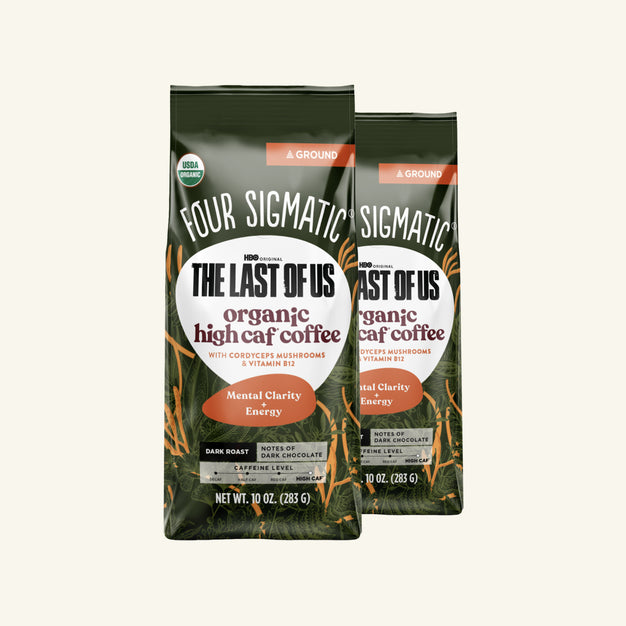 HBO Original The Last Of Us - Organic High Caf Ground Coffee