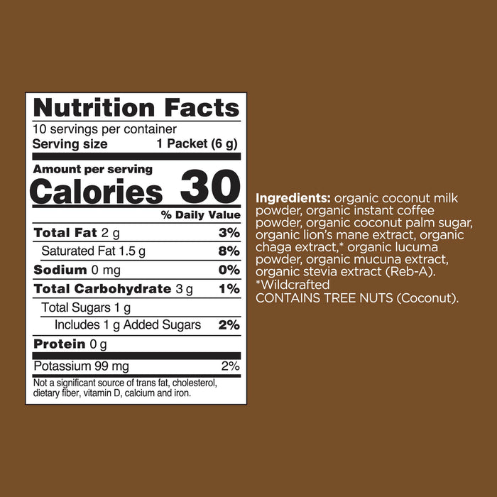 Focus Instant Coffee Latte, Packets