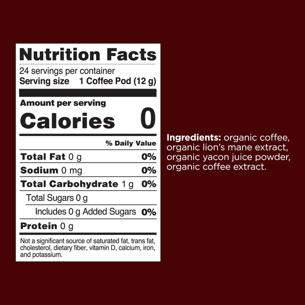 Focus High Caf Coffee Pods (24ct)