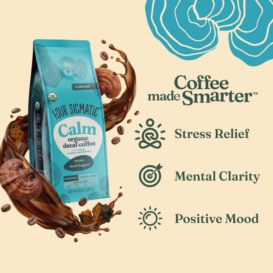 Calm Decaf Ground Coffee - Medium