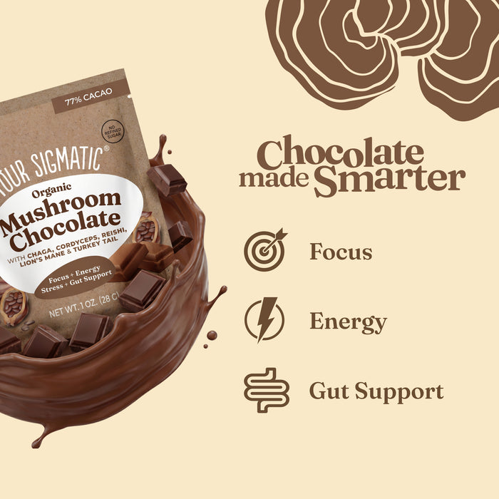 Mushroom Chocolate (10 Bars)