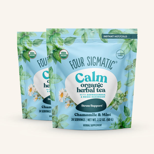Calm Organic Herbal Tea: Instant Tea with Adaptogens
