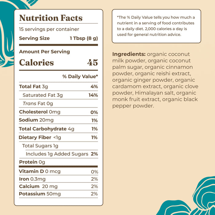Calm Organic Chai Latte
