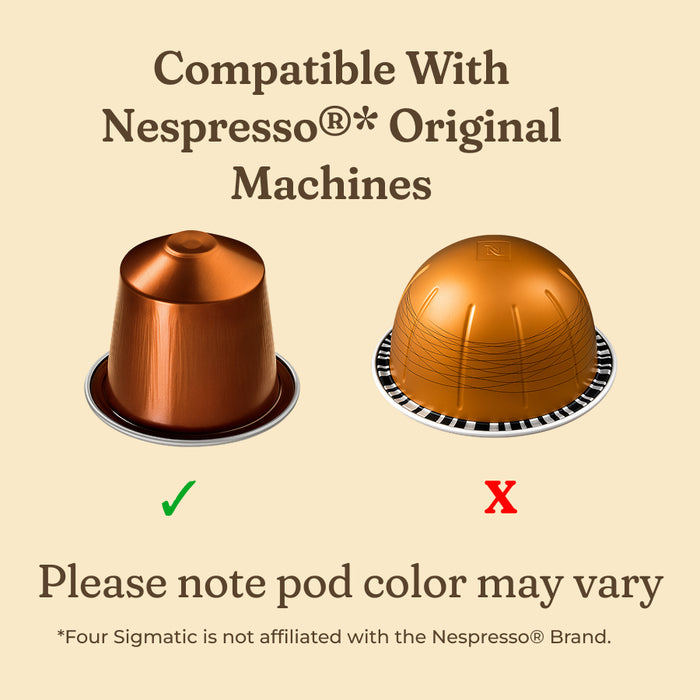 Focus Dark Roast High Caf Espresso Pods (10ct)