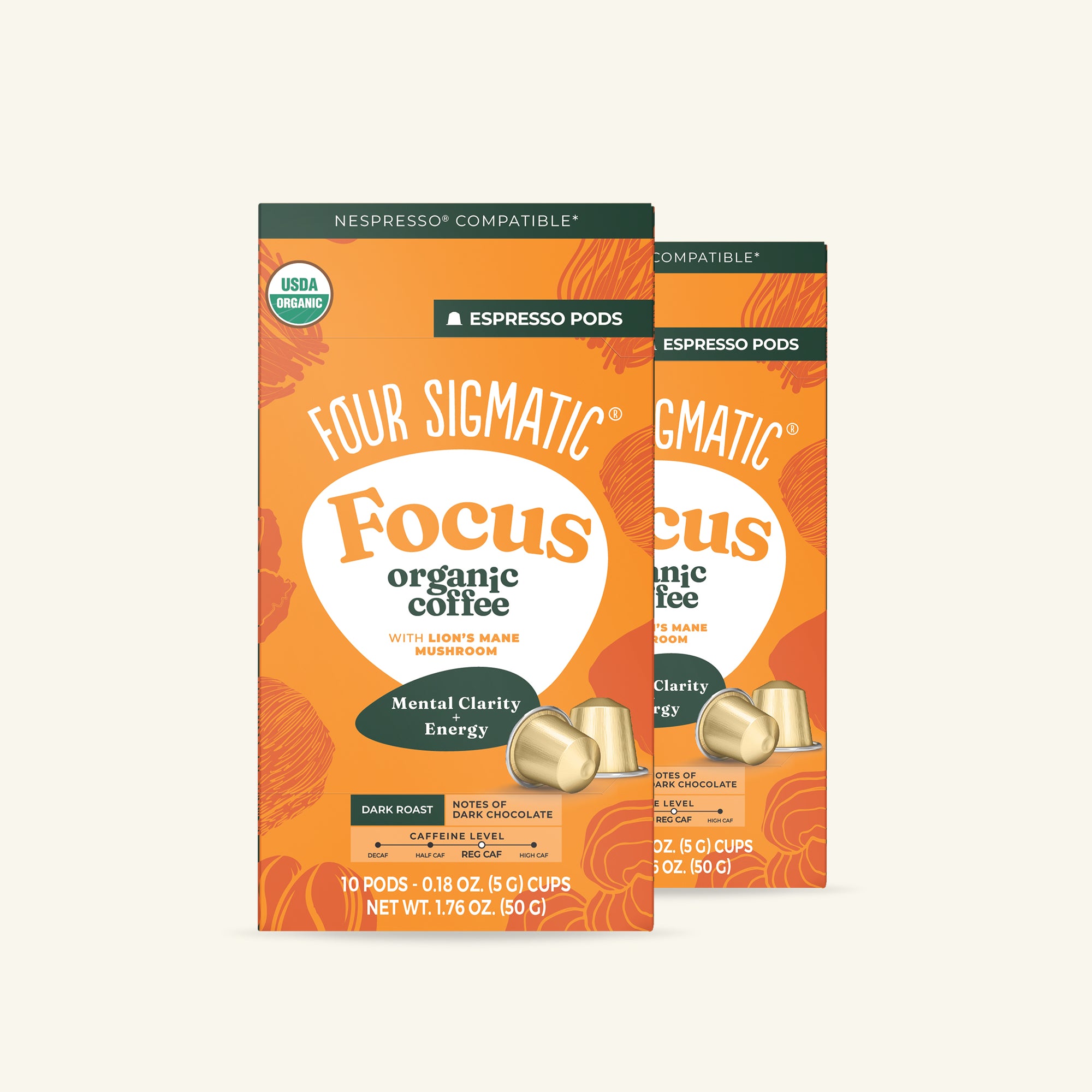 Focus Dark Roast Espresso Pods