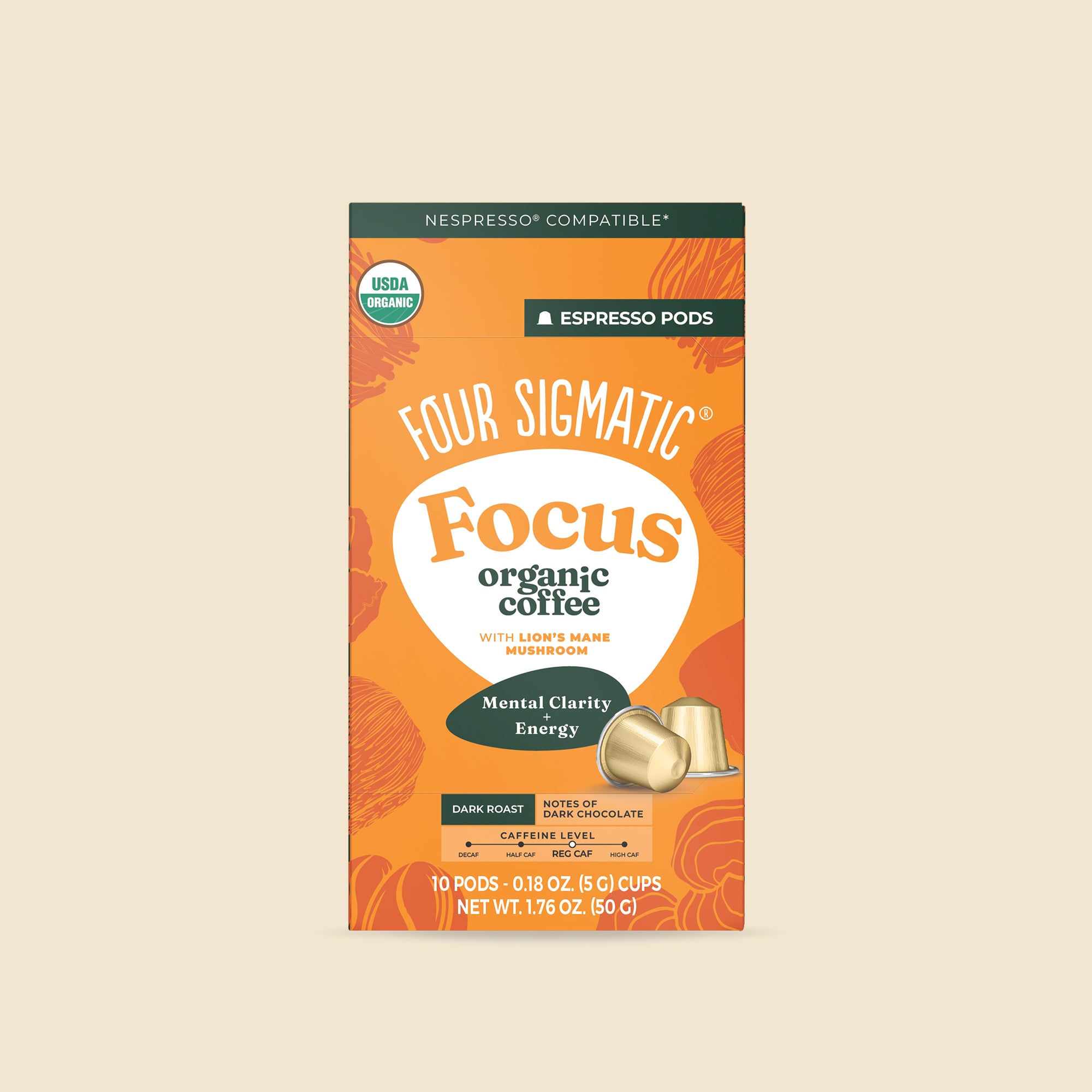 Focus Dark Roast Espresso Pods
