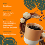 Focus Dark Roast Espresso Pods (10ct)