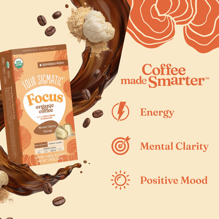 Focus Medium Roast Espresso Pods (10ct)