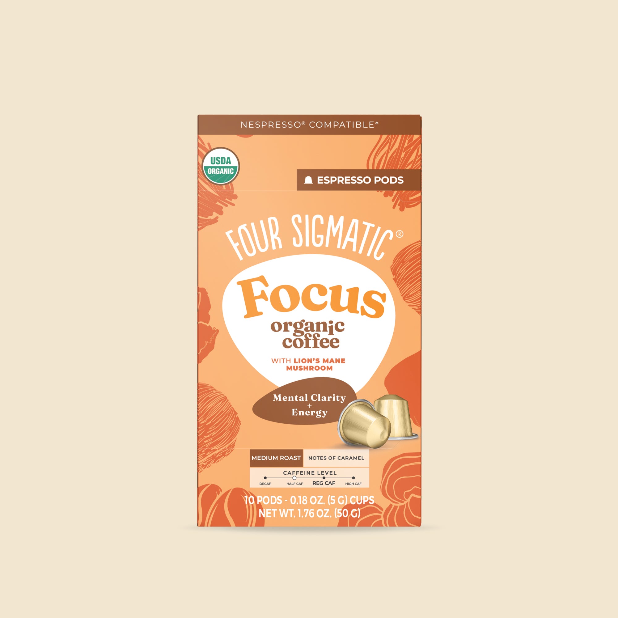 Focus Dark Roast Espresso Pods