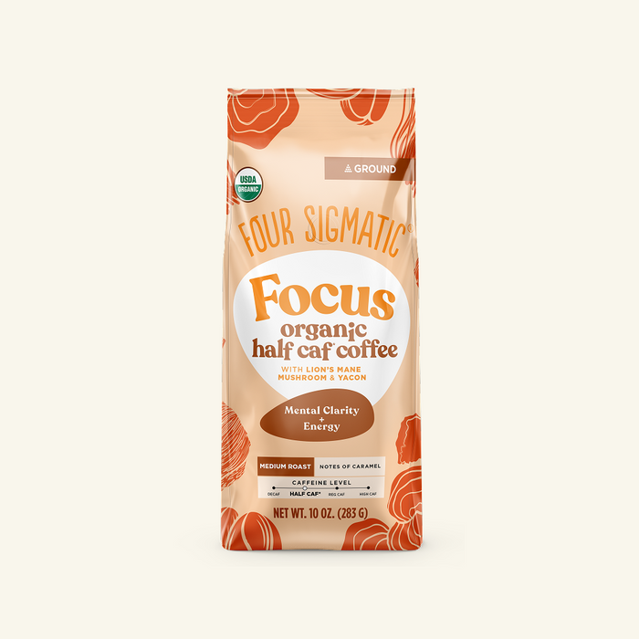 Focus Half Caf Ground Coffee - Medium