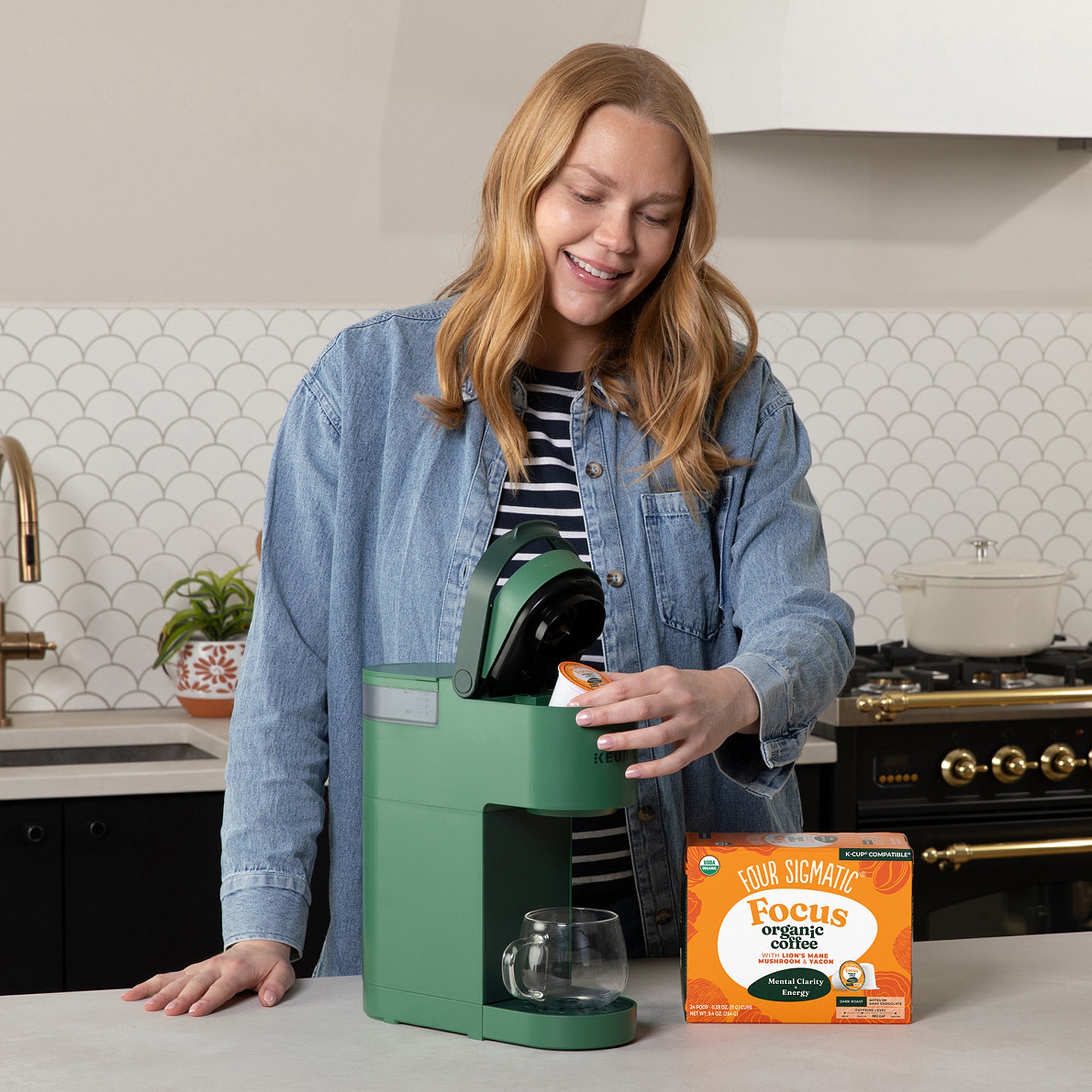 Focus Coffee Pods: Convenient Lion's Mane Coffee
