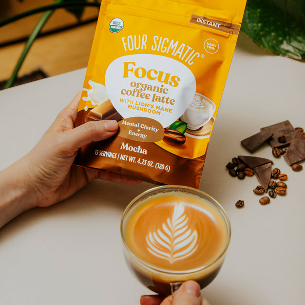 Focus Organic Coffee Latte - Mocha