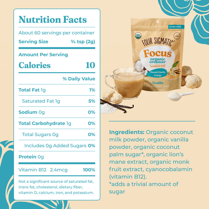 Focus Creamer – Vanilla