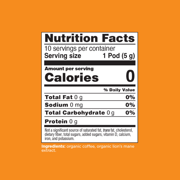 Focus Dark Roast Espresso Pods (10ct)