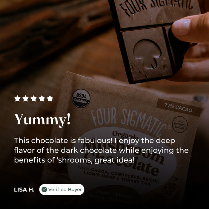 Mushroom Chocolate (10 Bars)