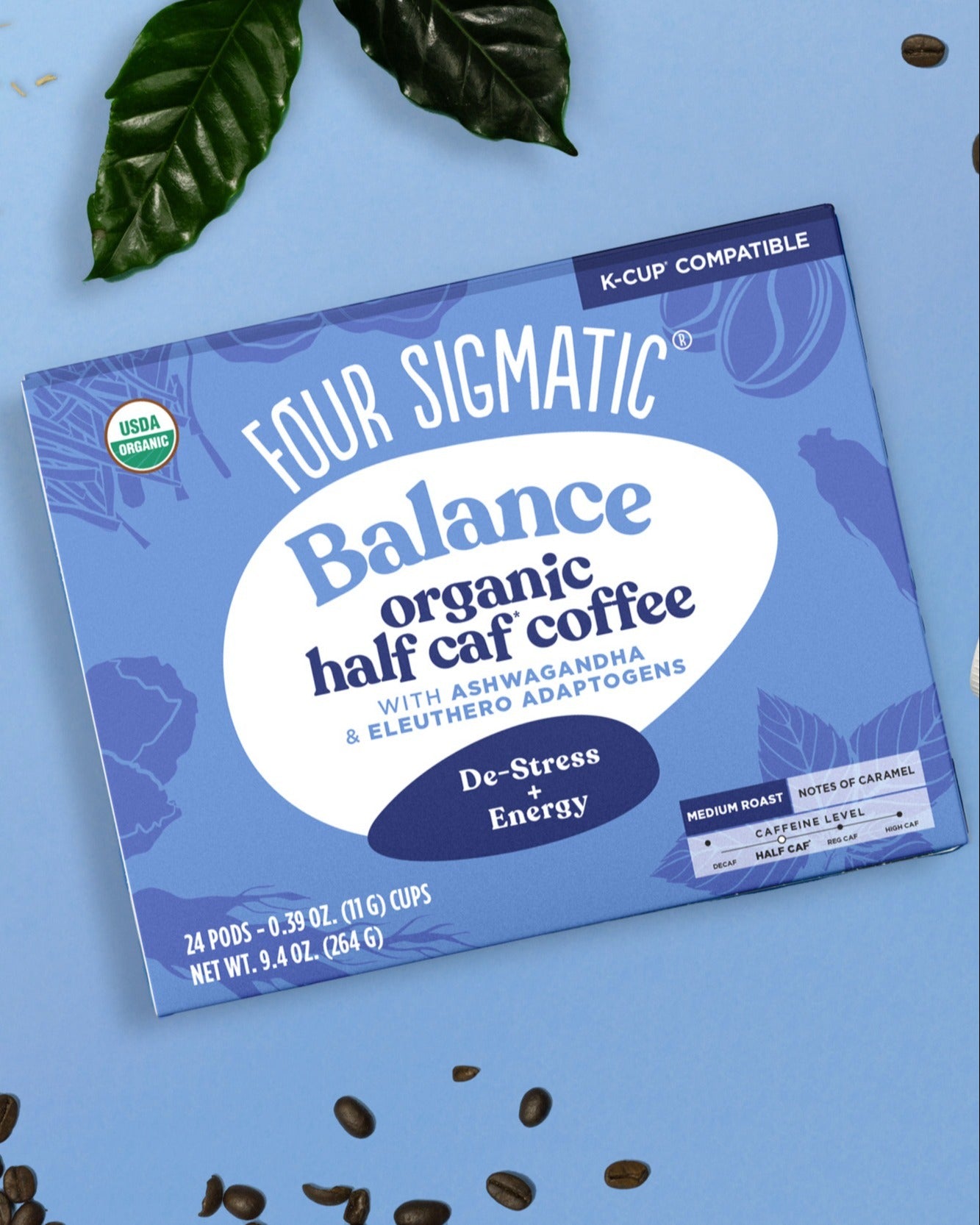 Balance Coffee Pods Adaptogenic Harmonizing Blend