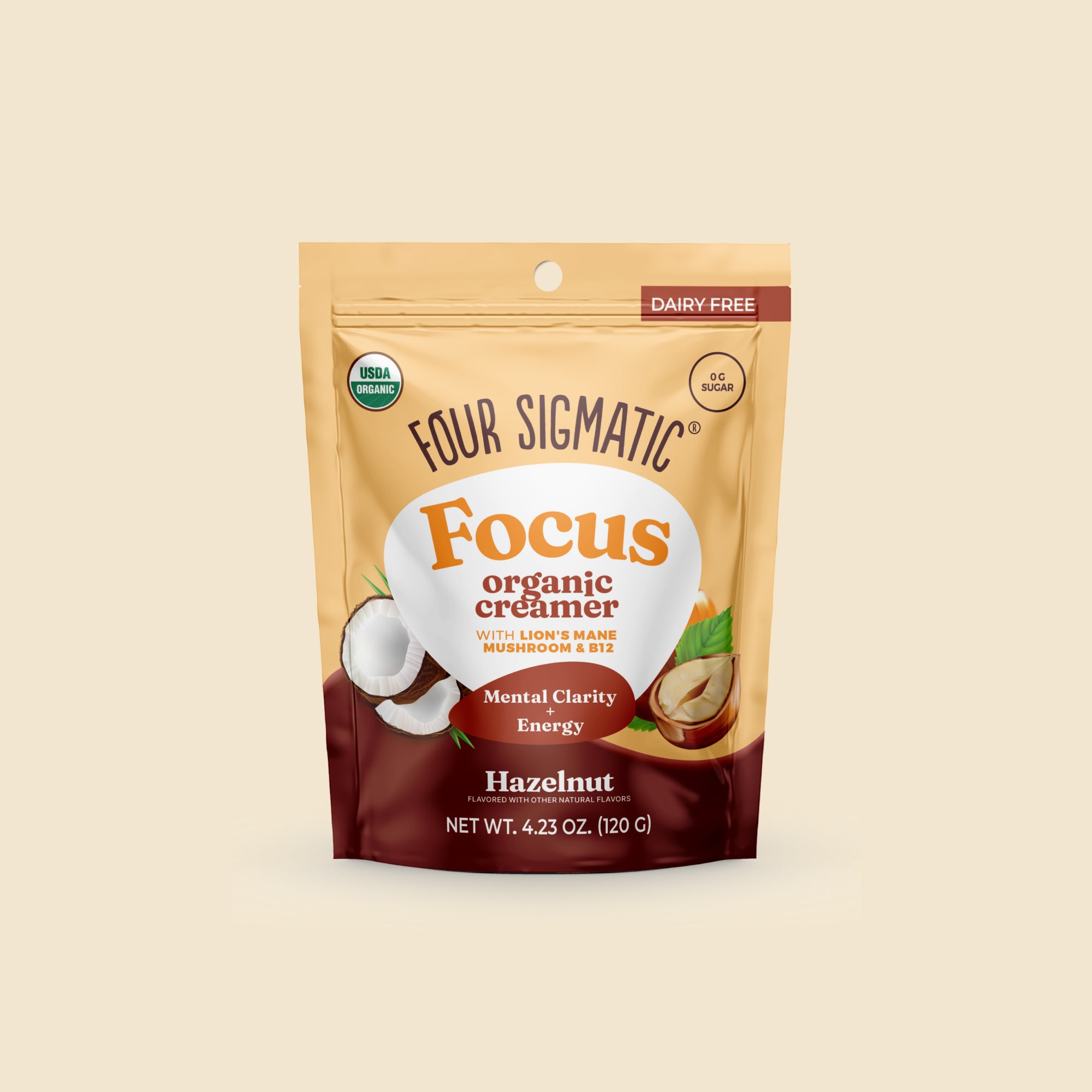 Four Sigmatic Focus Dairy Free Chocolate Creamer