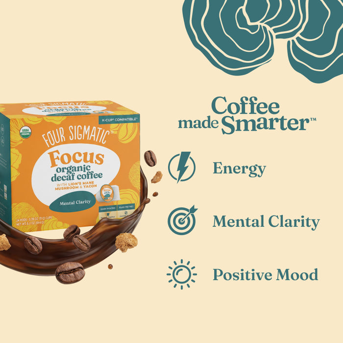 Focus Decaf Coffee Pods (24ct)