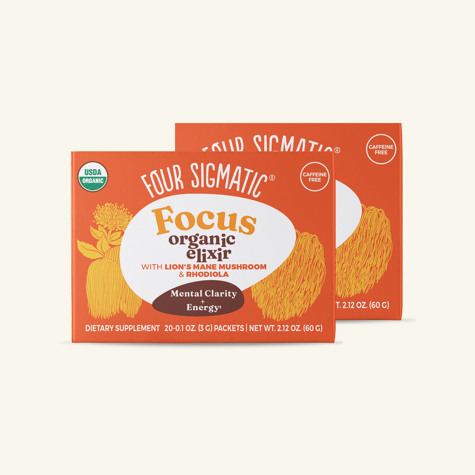 Focus Elixir: Lion's Mane Mushroom Blend for Mental Clarity