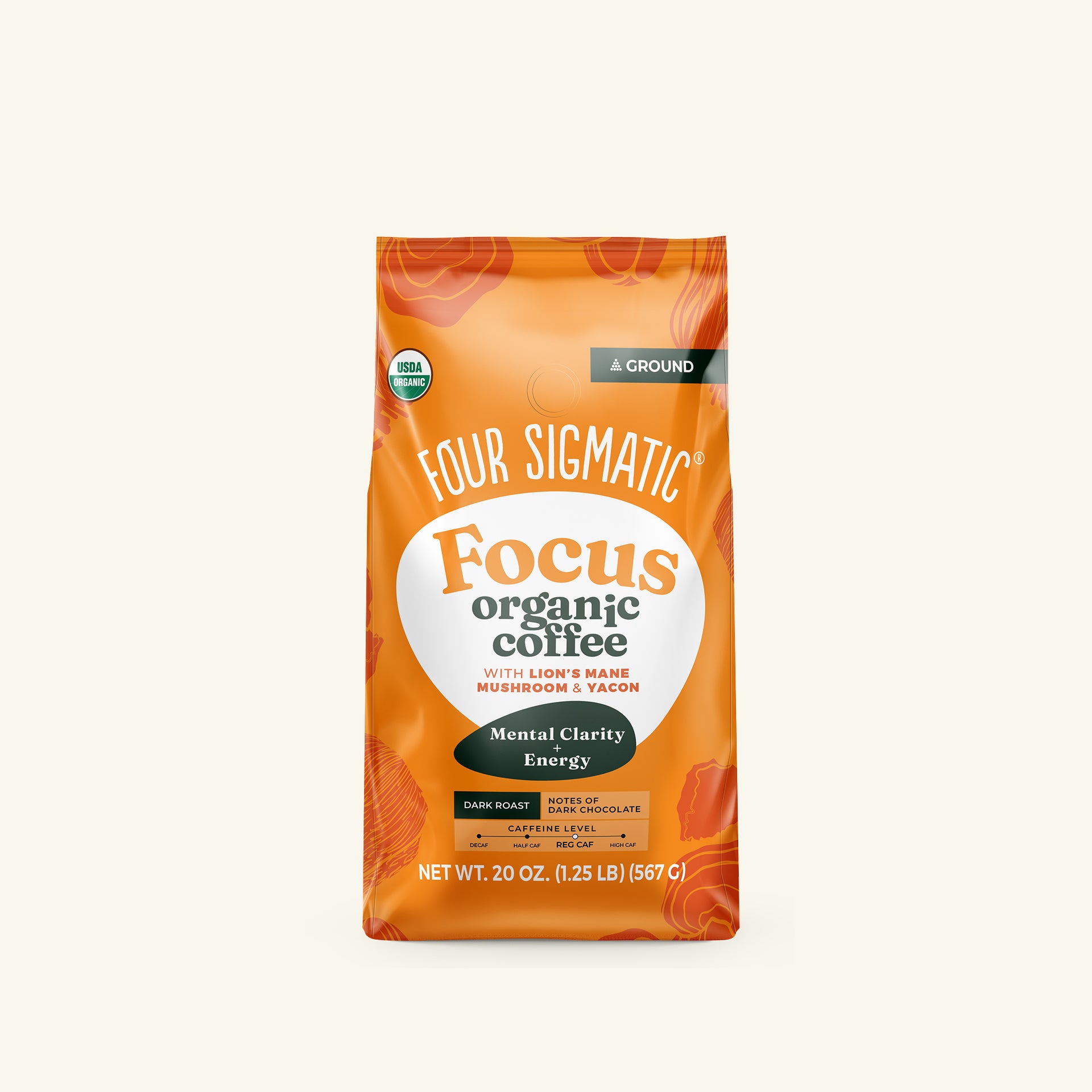 Focus Ground Coffee - Dark (20oz)