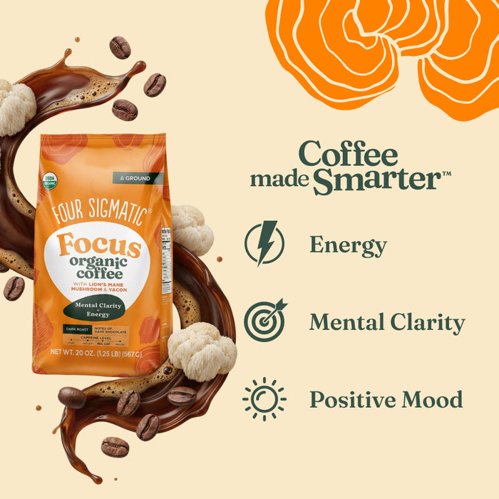 Focus Ground Coffee - Dark (20oz)
