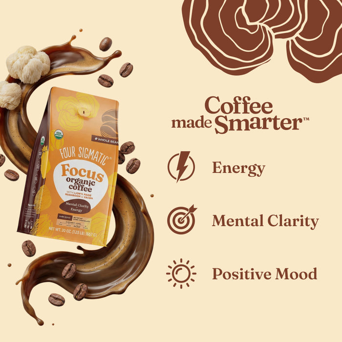 Focus Whole Bean Coffee - Dark (20oz)