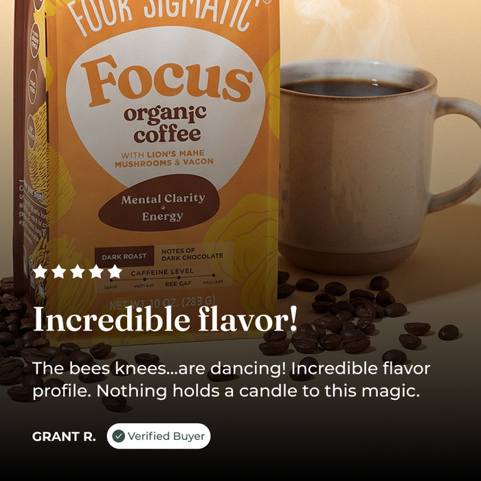 Focus Whole Bean Coffee - Dark (20oz)