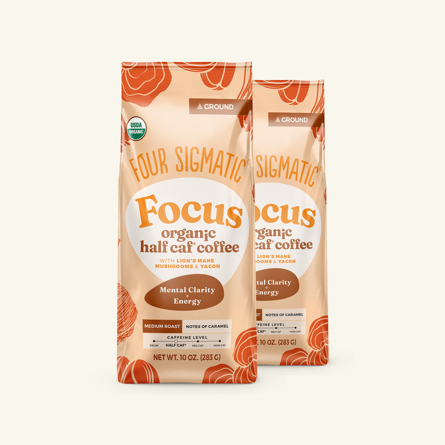 Focus Half Caf Ground Coffee - Medium