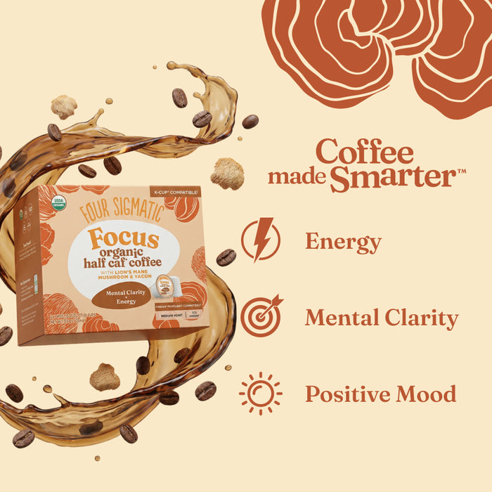 Focus Half-Caf Coffee Pods (24ct)