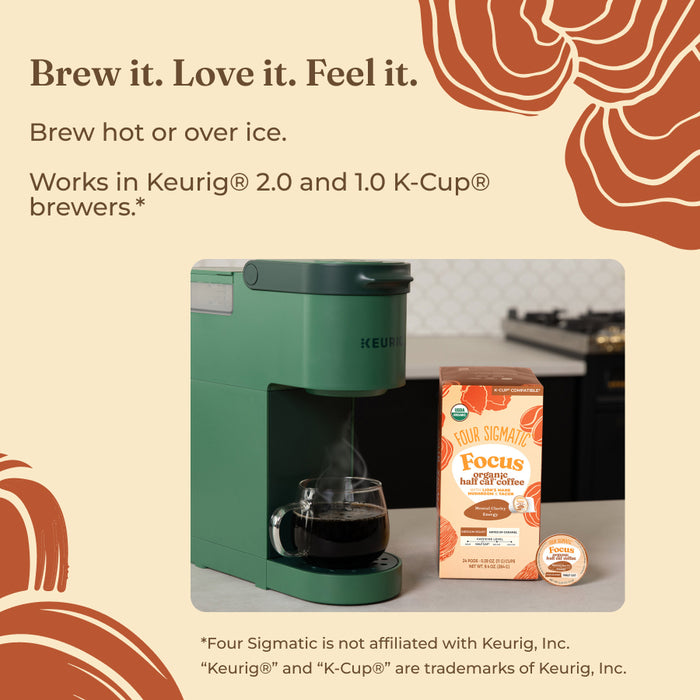 Focus Half-Caf Coffee Pods (24ct)
