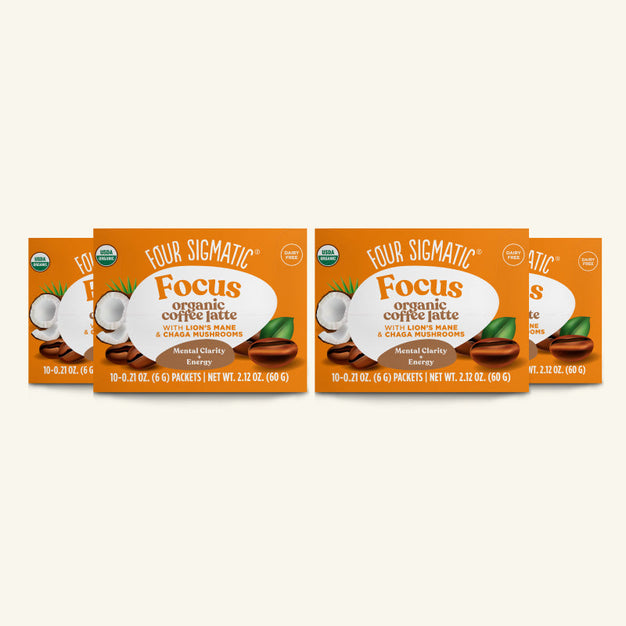 Focus Instant Coffee Latte, Packets
