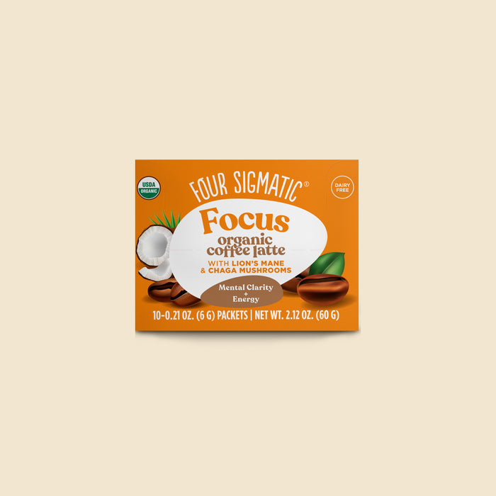 Focus Instant Coffee Latte, Packets