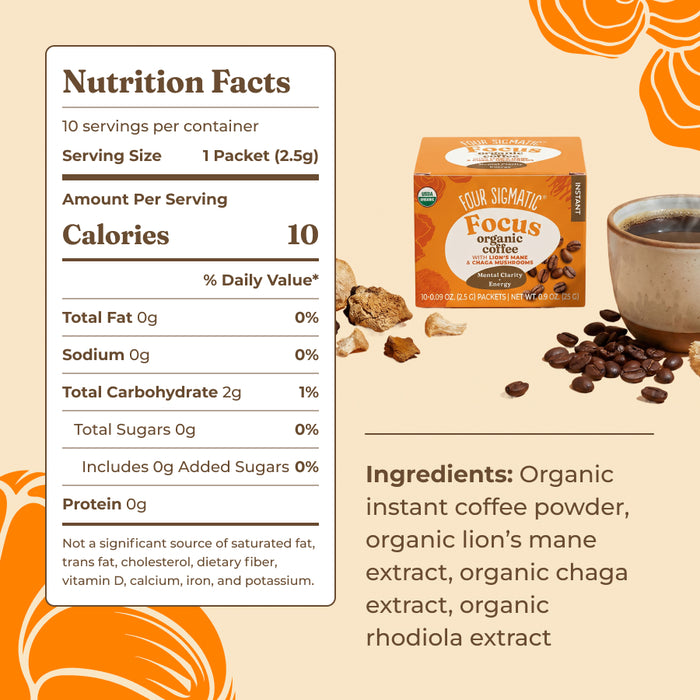 Focus Instant Coffee, Packets