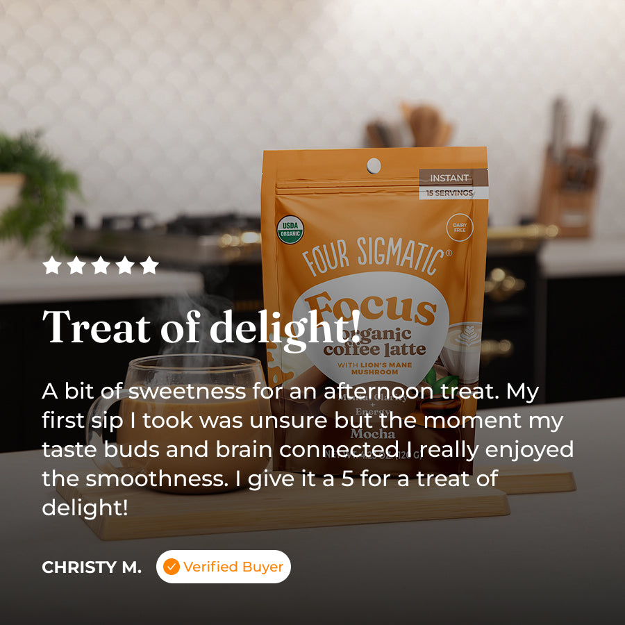 Focus Organic Coffee Latte - Mocha