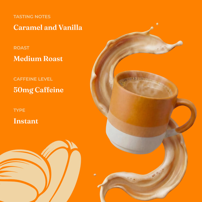 Focus Organic Coffee Latte - Vanilla