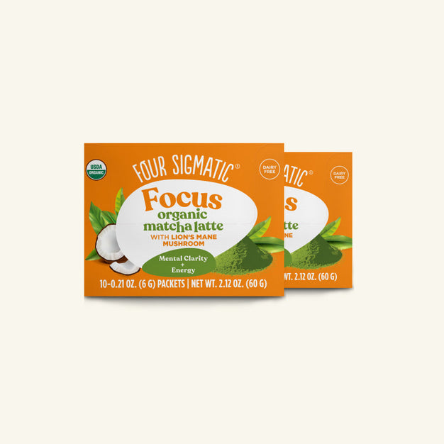 Focus Matcha Latte, Packets