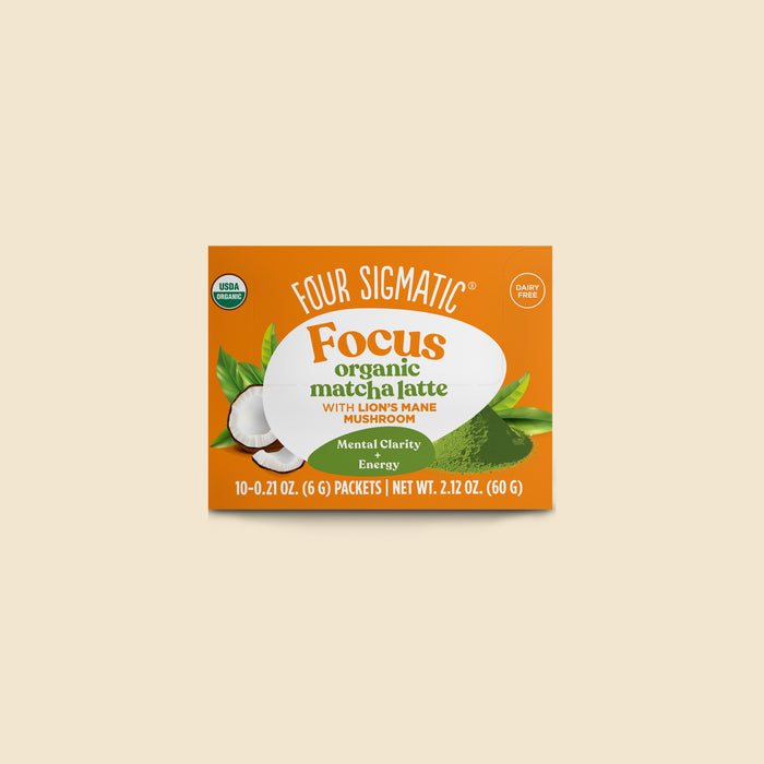 Focus Matcha Latte, Packets