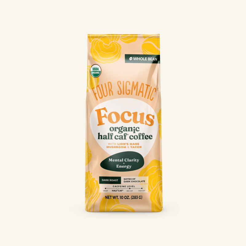 Focus Half Caf Whole Bean Coffee