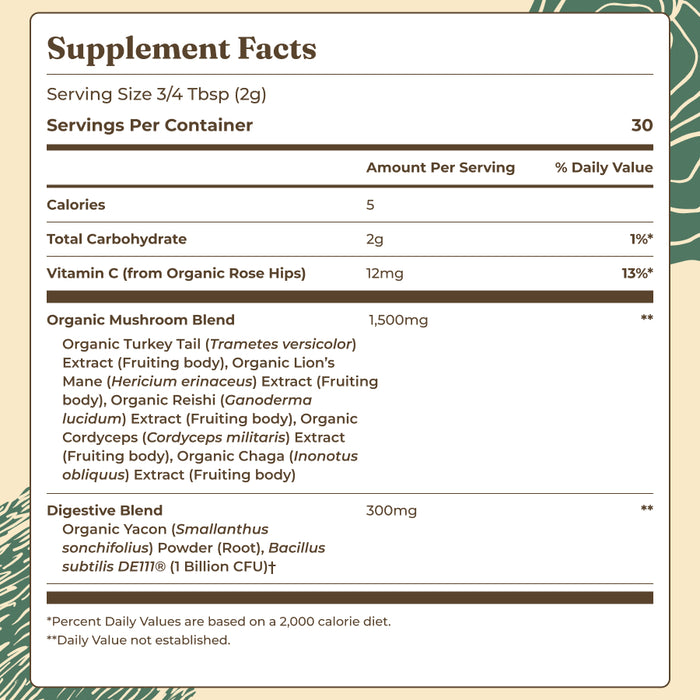 Gut Health Mushroom Blend