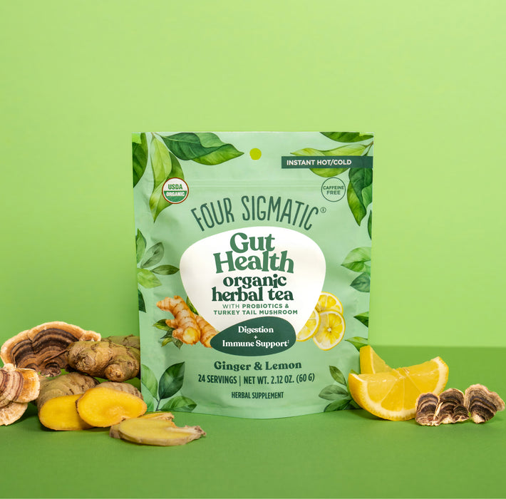 Gut Health Organic Herbal Tea Instant Tea With Adaptogens Gut Health Organic Herbal Tea Instant Tea With Adaptogens